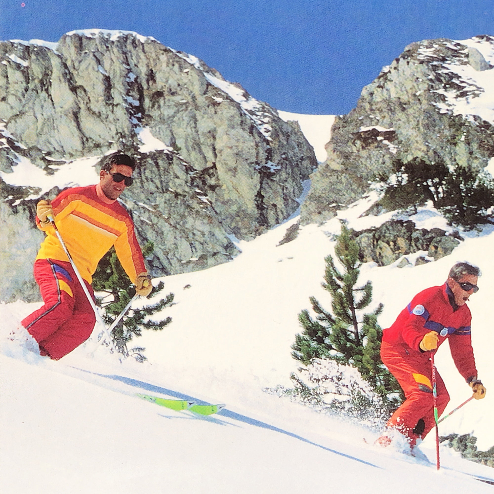 1985 - Los hermanos Eduardo y Jesús Puente fundan Puenteski como un negocio familiar tras dedicarse toda la vida a la enseñanza del esquí.